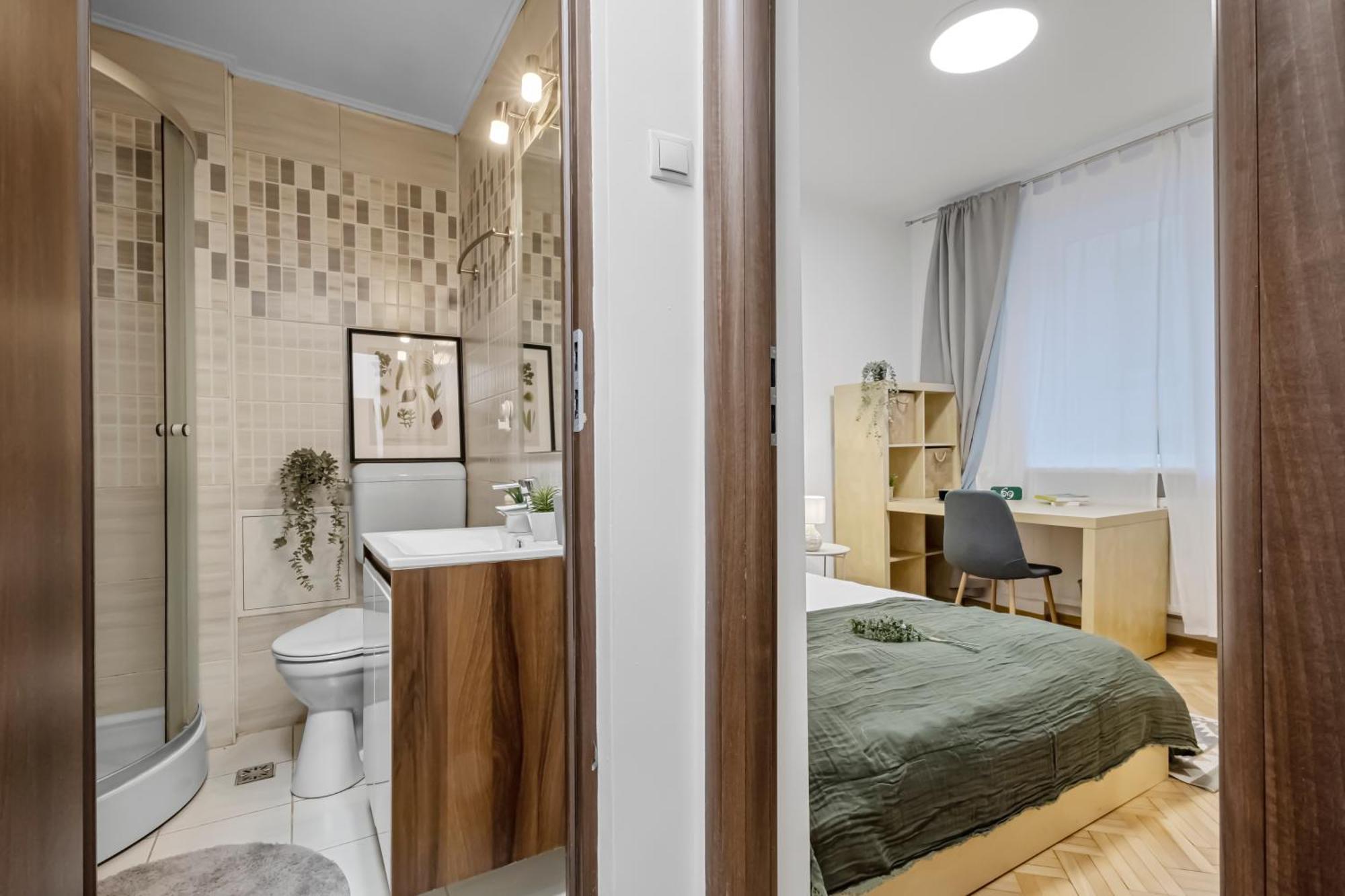 Earthy Escape - Central Apt With Balcony Bucarest Esterno foto