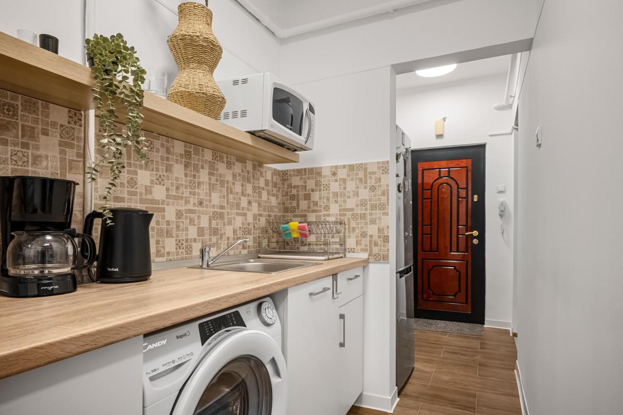 Earthy Escape - Central Apt With Balcony Bucarest Esterno foto